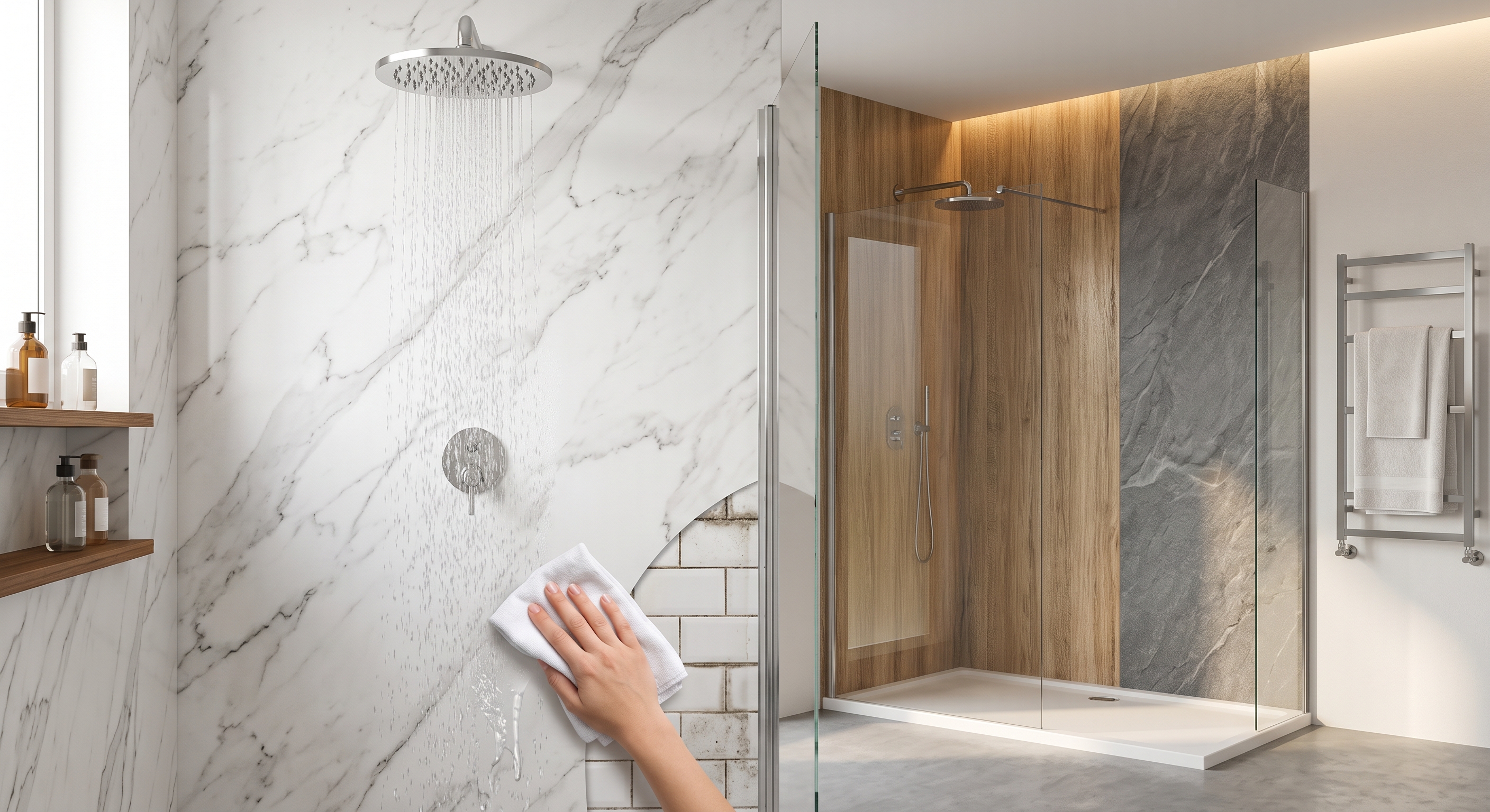 Paneles decorativos de pared resistentes al agua